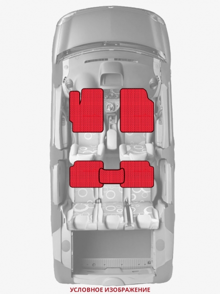 ЭВА коврики «Queen Lux» стандарт для Volkswagen T-Roc